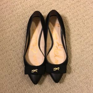 Black pointed Sam Edelman flats